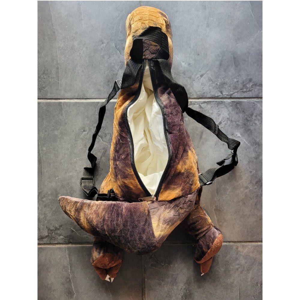 Kids Dinosaur Plush Backpack, 18" - Picture 7 of 13